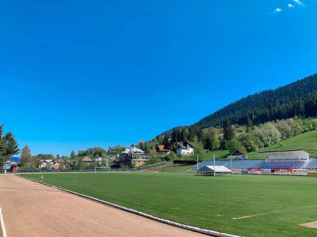 Vila Stadion Câmpulung Moldovenesc Exteriör bild
